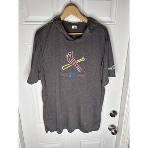 St. Louis Cardinals Hooded T-Shirt XL